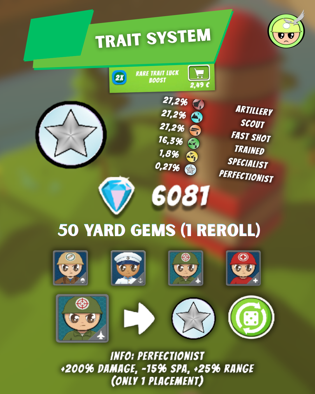 Trait System Update